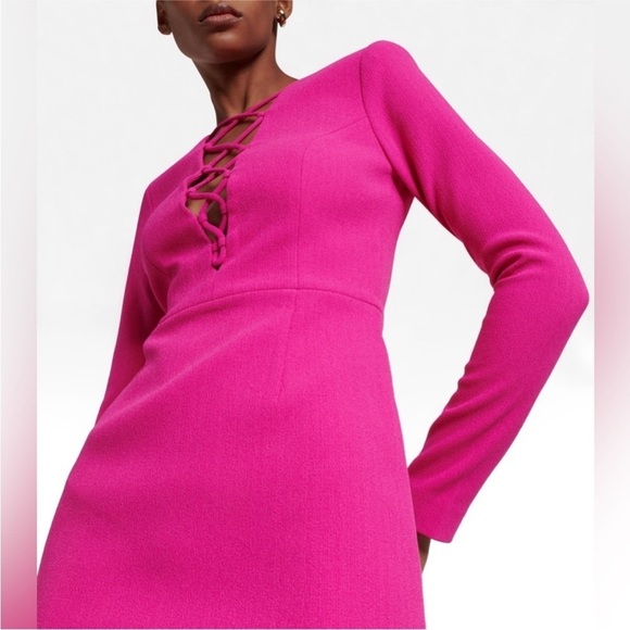 Rebecca Vallance Cupids Bow Lace Up Dress - Picture 2 of 8